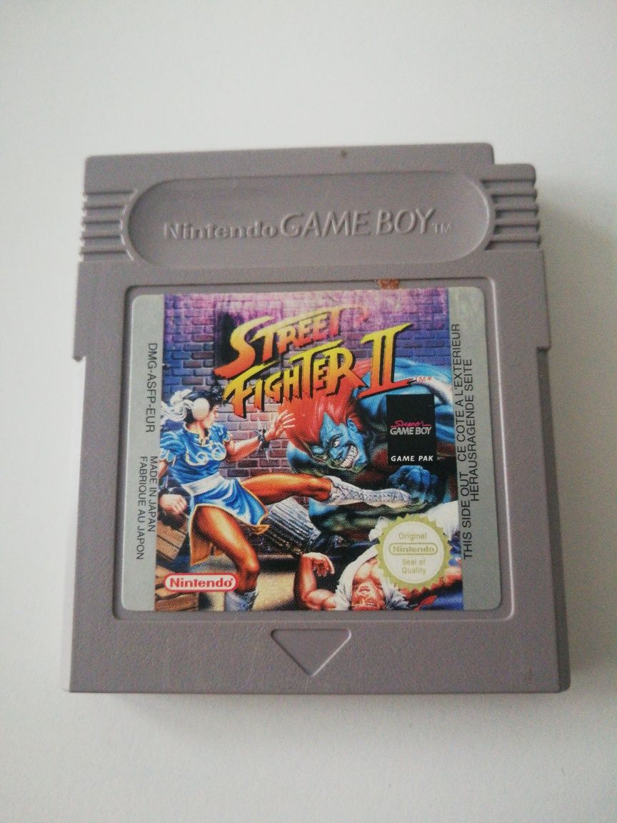 Game Boy nintendo Street FIGHTER II