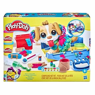 Play-Doh Care'n Carry Vet Hasbro Пластилін Плей-До Прийом у ветеринара