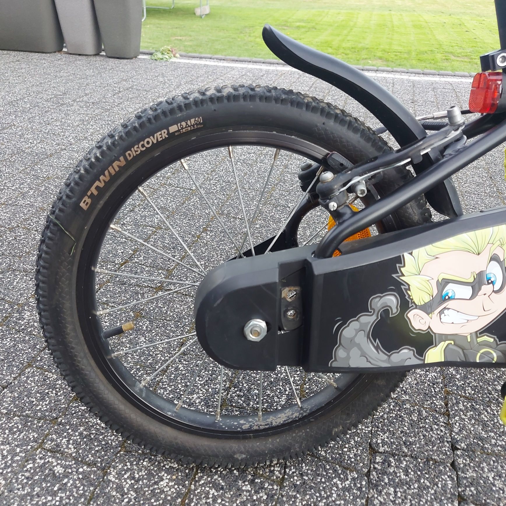 Rower dziecięcy BTWIN, 16 cali, czarny