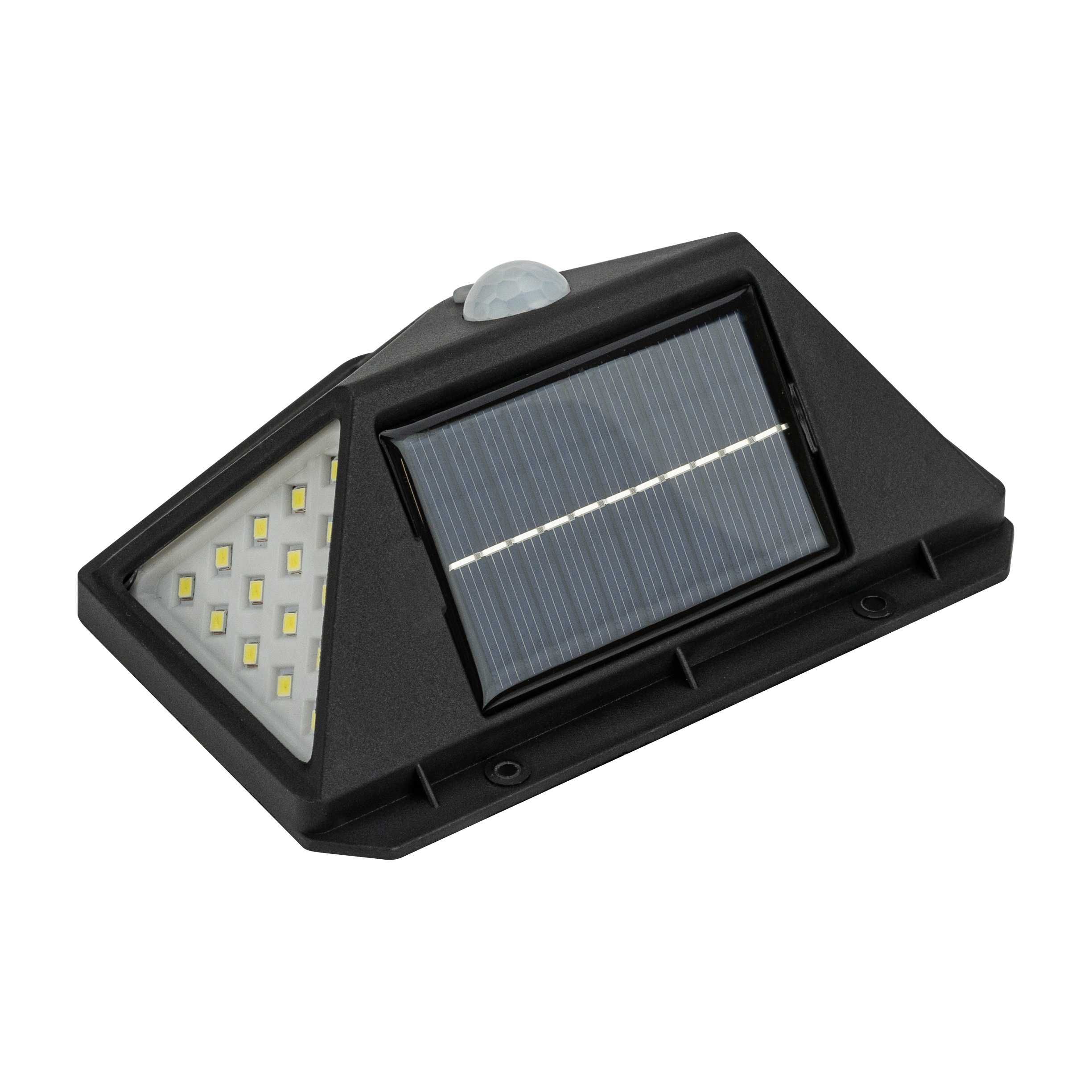 Lampa ścienna solarna LED z czujnikami