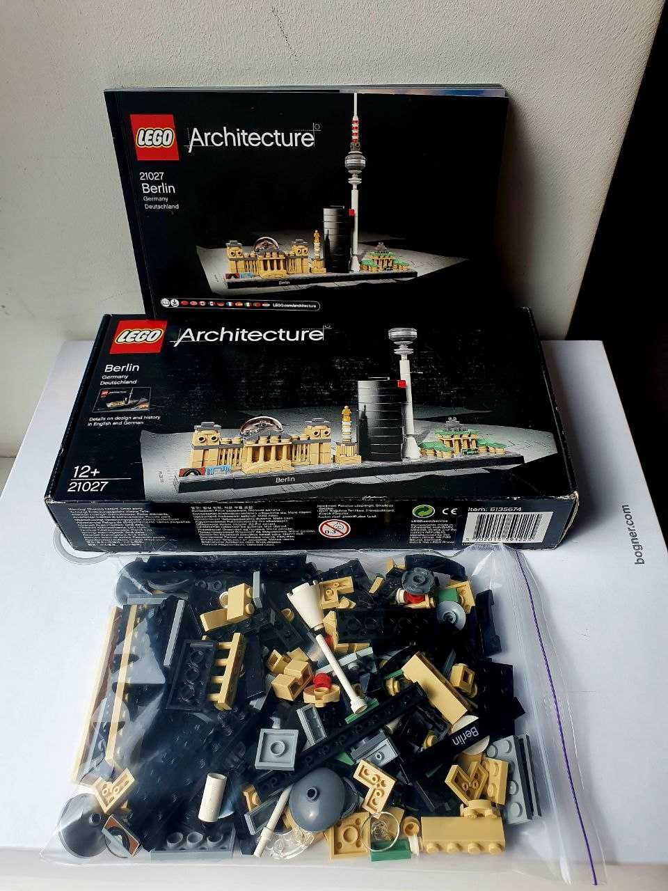 Lego Architecture Берлин (21027), б/в идеале, оригинал.