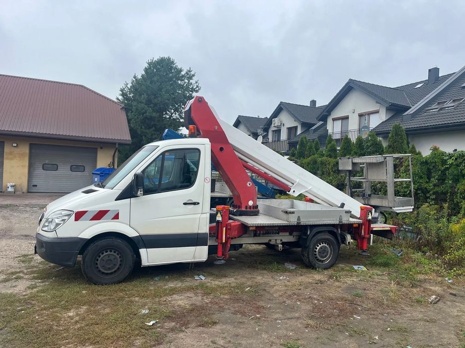 Mercedes-Benz Sprinter  Podnośnik Koszowy Ruthmann TB220 za Sterowaniem Radiowym