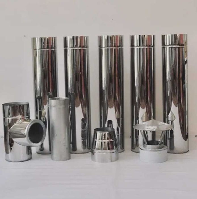 Димохід нержавійка оцинковка зварна утеплена дымоход нержавейка