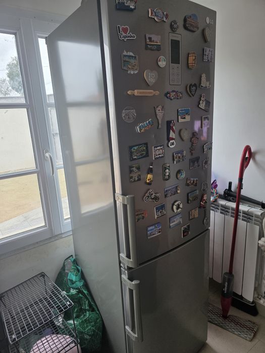 Vendo combinado em inox LG