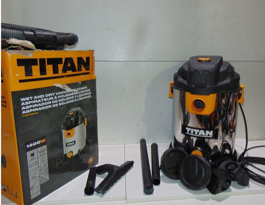 Odkurzacz przemysłowy Titan 1400 W