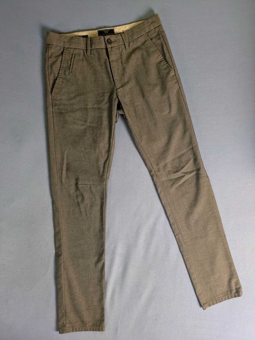 Spodnie męskie Zara Man Denim Couture rozmiar 38 slim