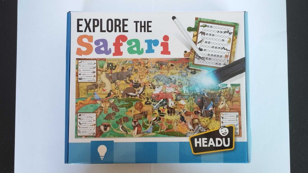 NOVO - Puzzle HEADU - Explore The Safari