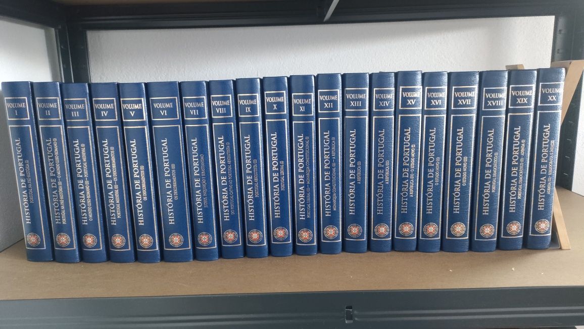 Coleção História de Portugal, 20 volumes, Edita Ediclube