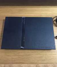 PlayStation 2 + 2 comandos + Cartão de Memória 8MB + Cabos