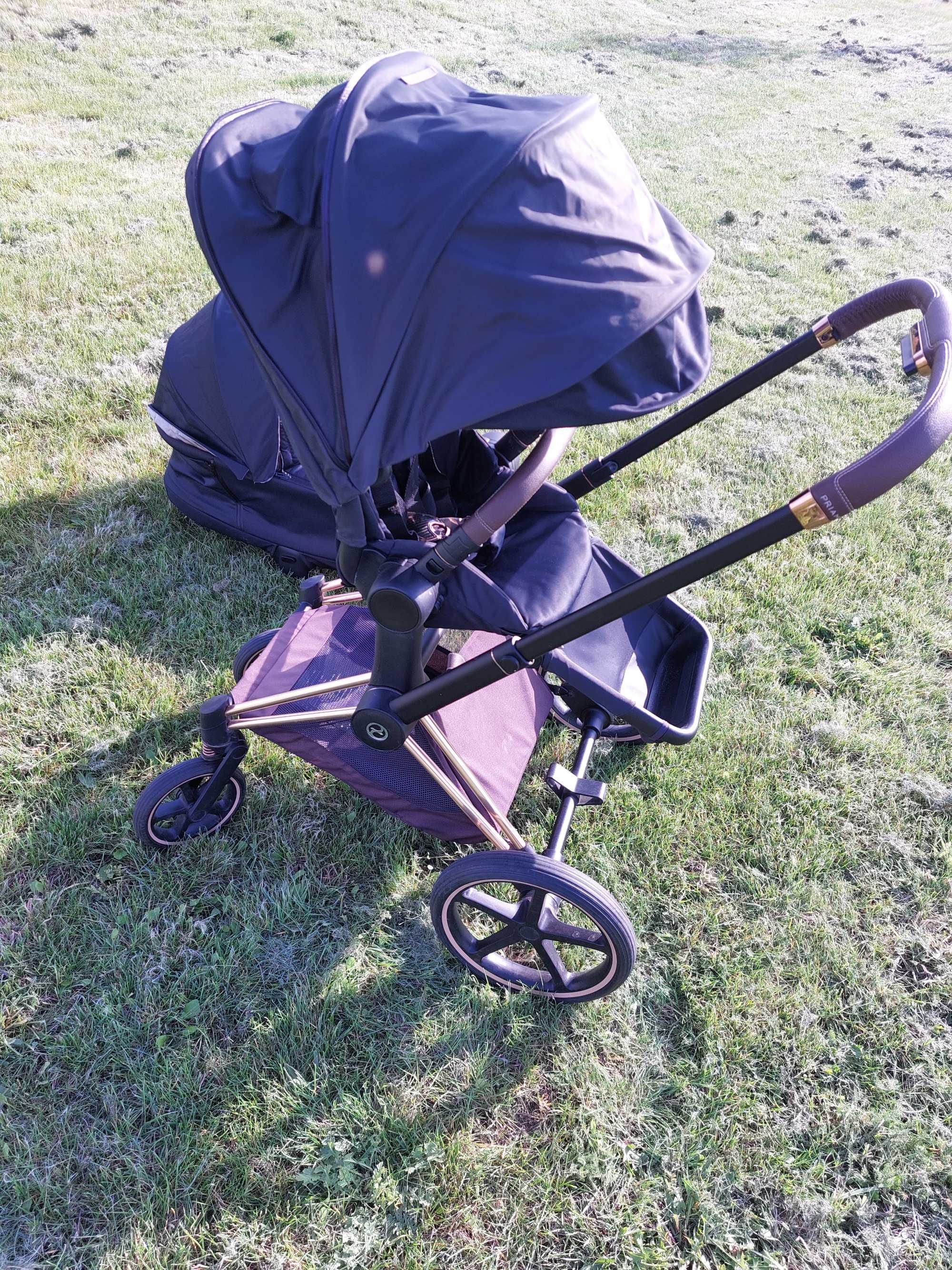 Wózek CYBEX PRIAM platinum 2.0 Black