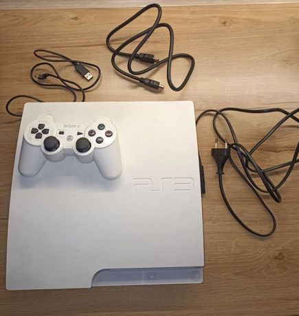 Sony PlayStation 320gb White PS3 slim biala