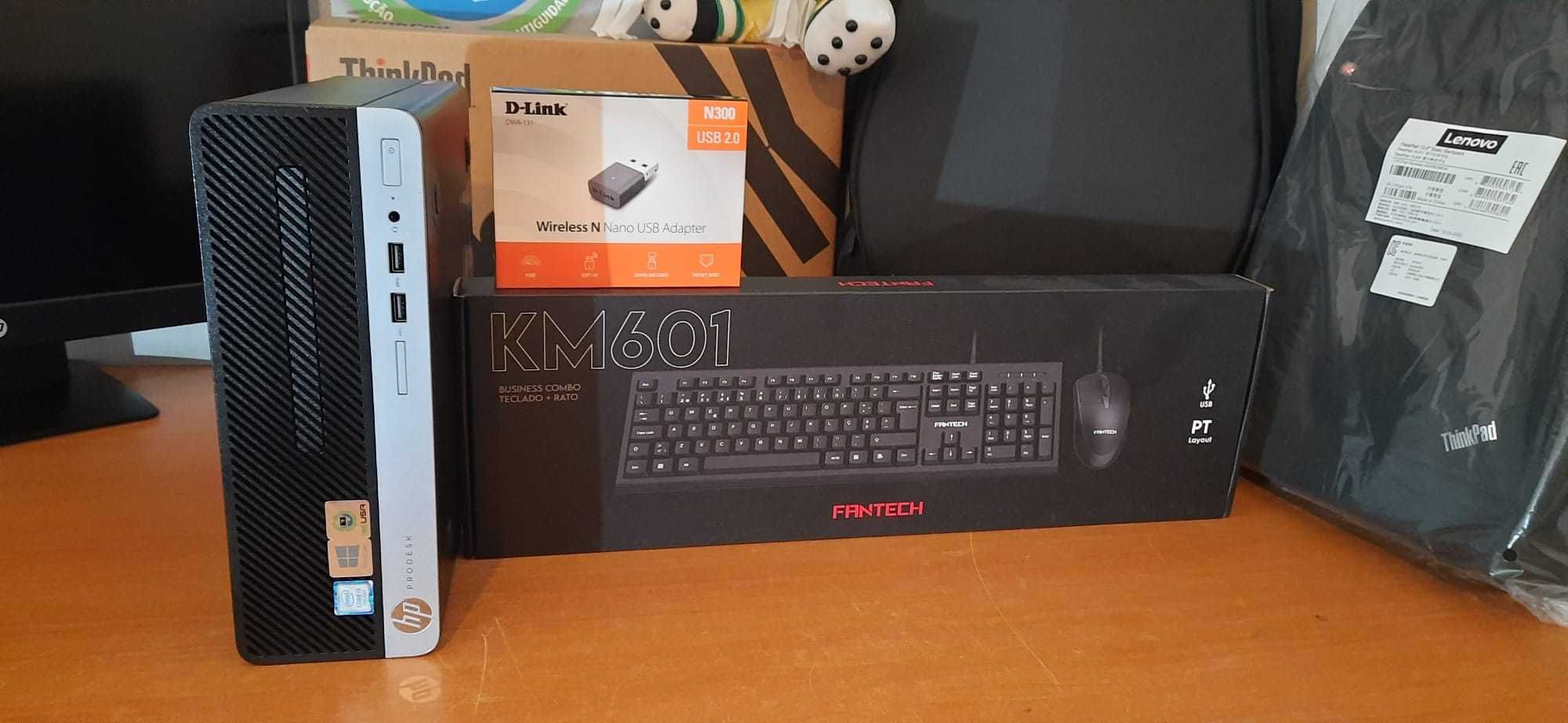 Pç HP-400G6 9ªG|i5.9500-4.4G|16G|NVMe256G+HDD500G|5G+BT|HDMI|W11