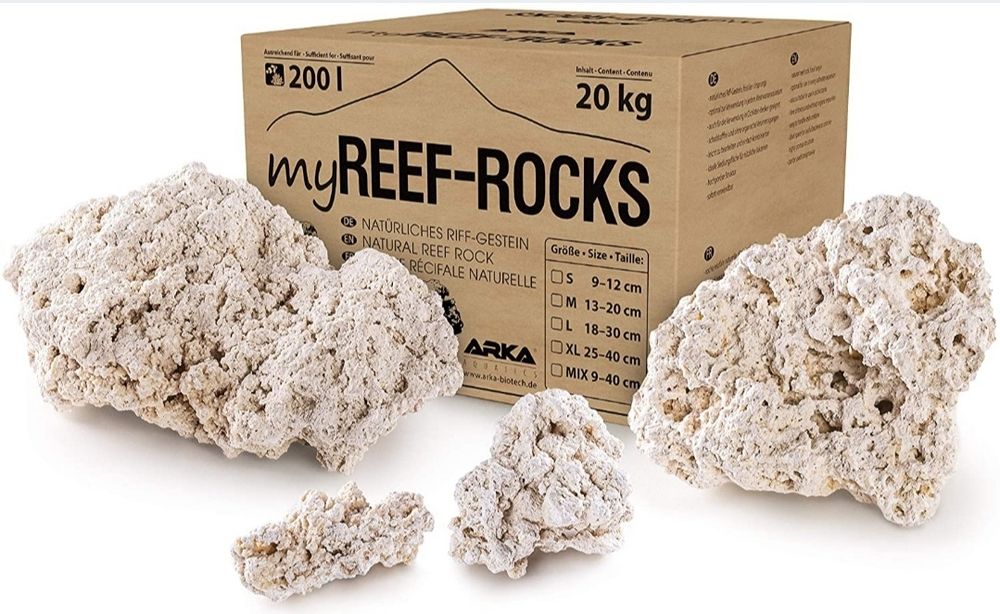 Kamienie ARKA Aquatics MRROSMD myReef-Rocks 20 kg