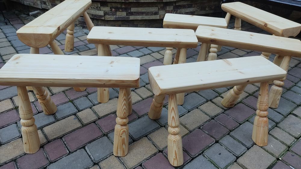 Продам лавочки  з масиву смереки.