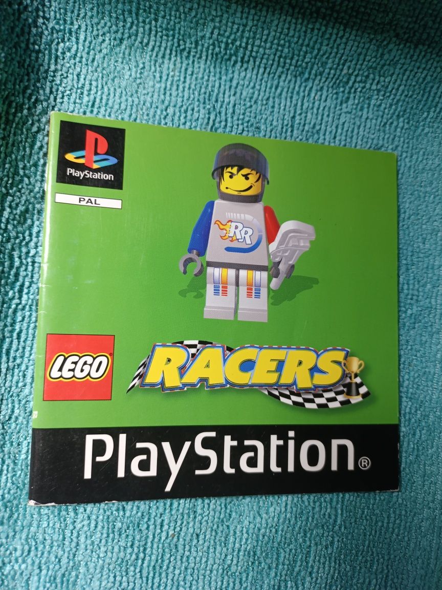 Ps1 Lego Racers Psx psone Książeczka Manual Angielski