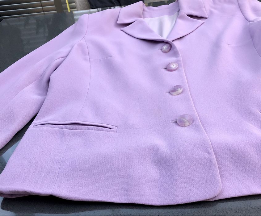 Marynarka damska kolor liliowy L/XL stan idealny.