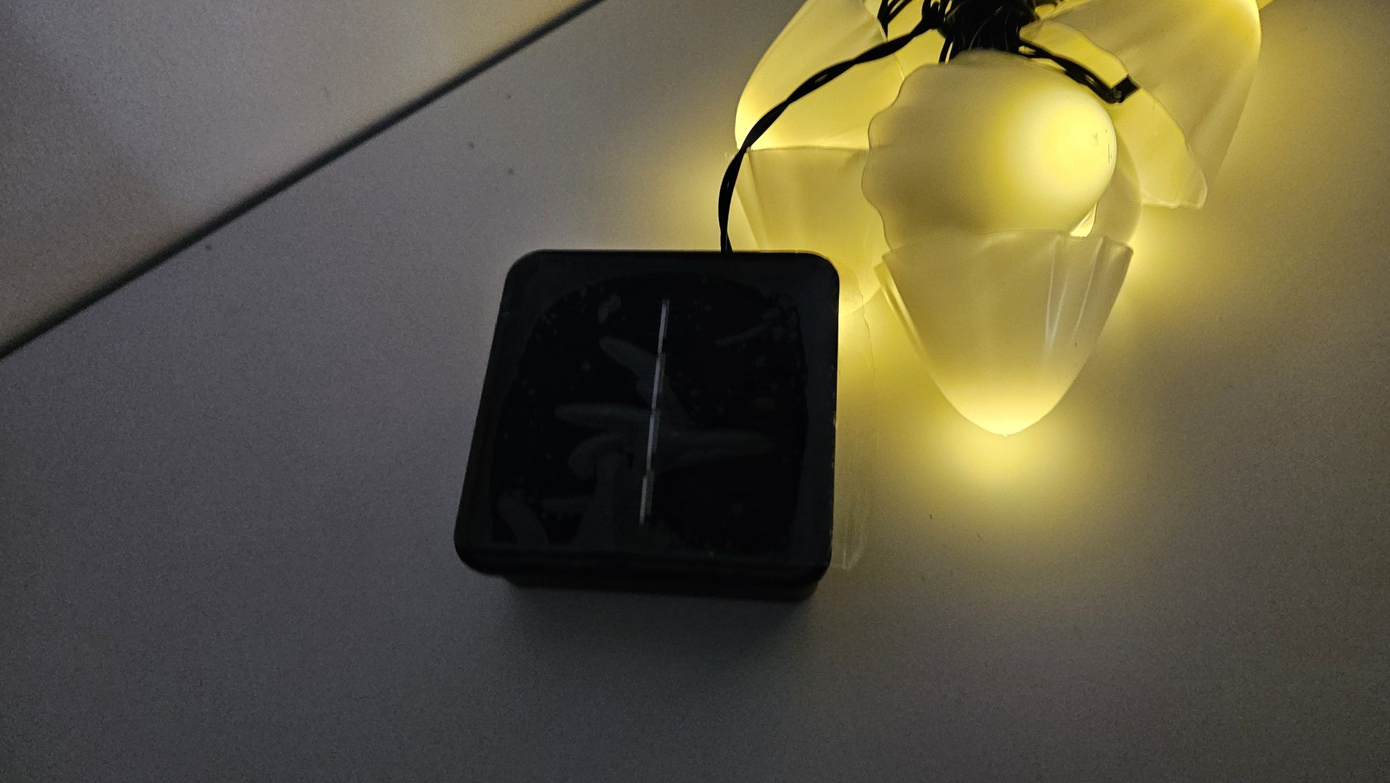 Lampki led grzybki  solar