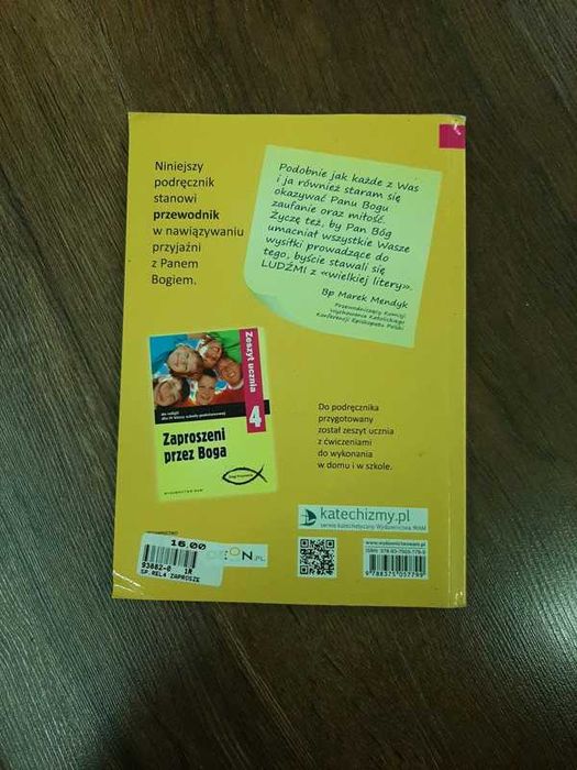 Podręcznik do religii 4klasa "Zaproszeni przez Boga"