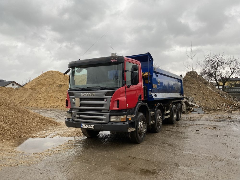 Scania P380 8x4 wywrotka