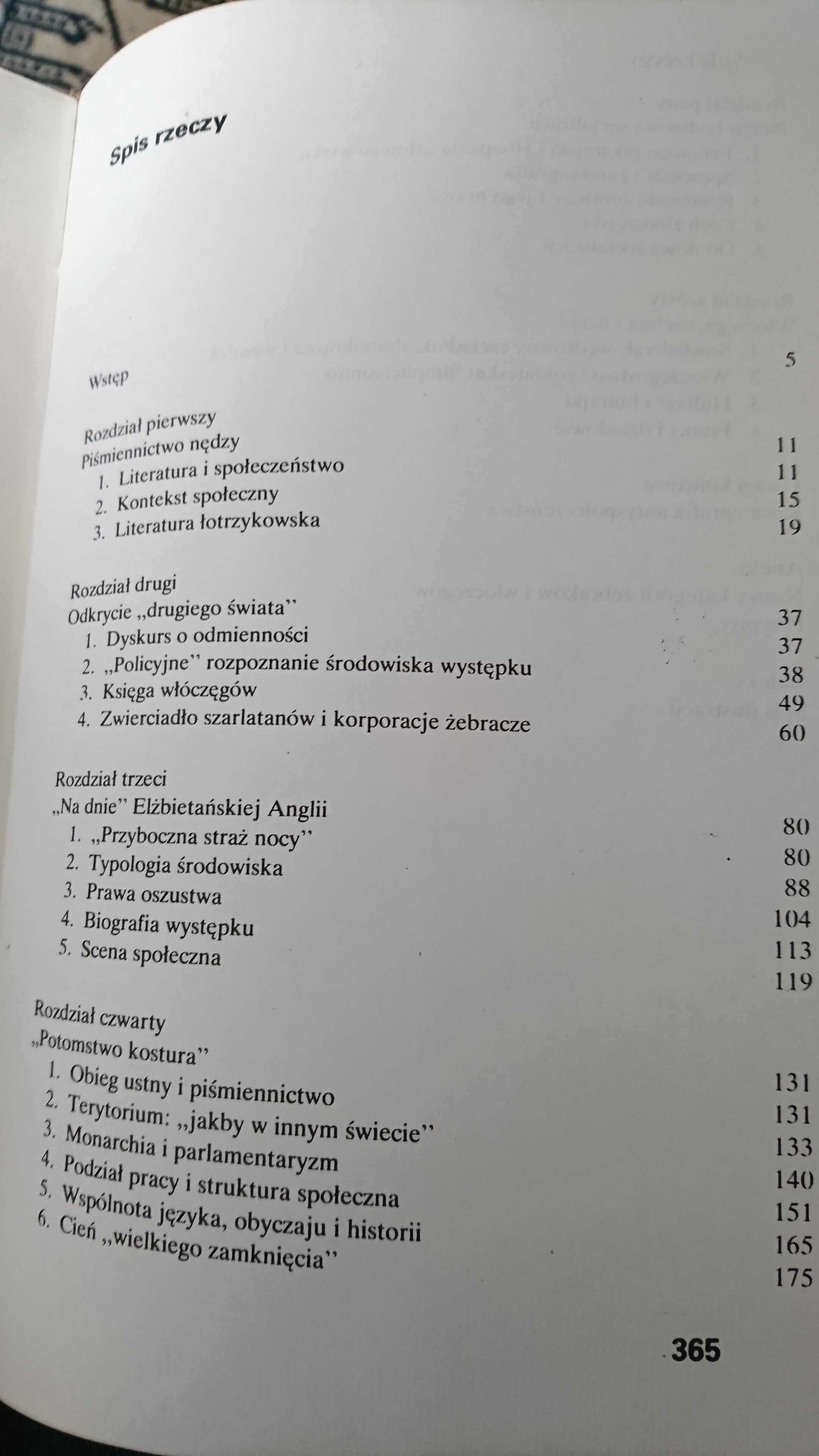 Bronisław Geremek, Swiat "opery żebraczej", obraz włóczęgów w literat.