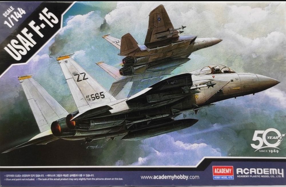 Academy 12609 samolot F-15 Eagle model 1:144