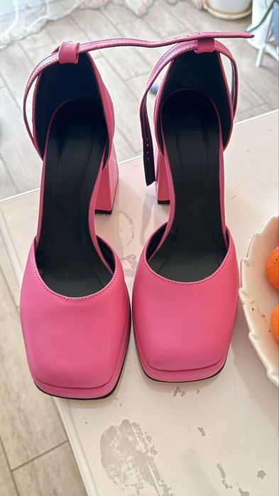 Туфлі святкові рожеві