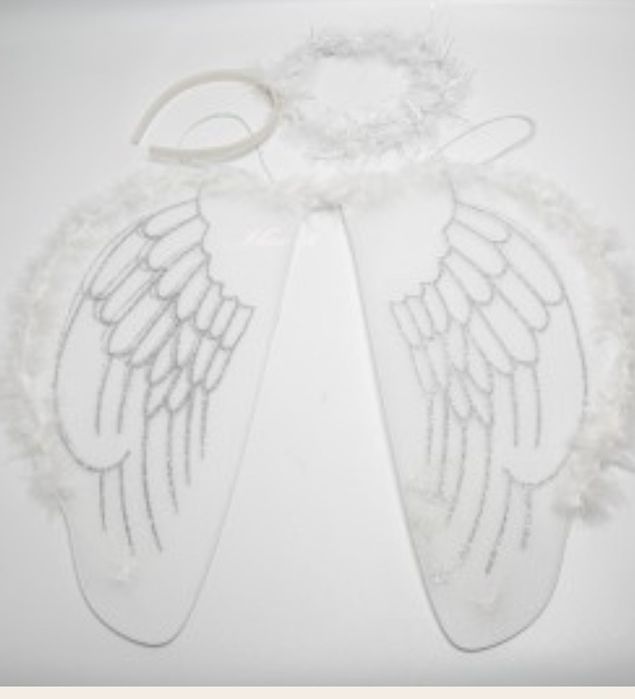 Крила  ангела ,німб ,для костюм ангела,комплект220