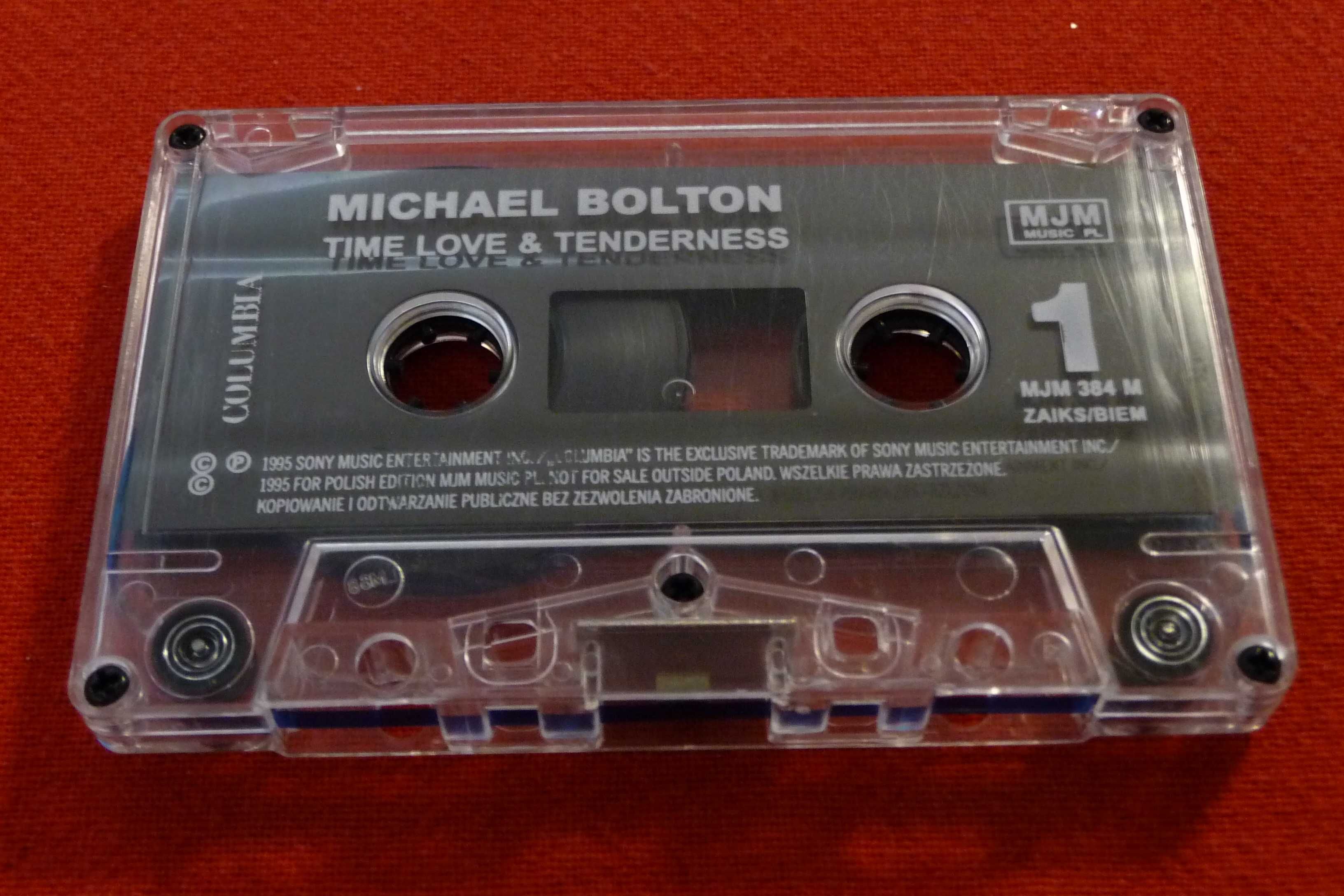 MICHAEL BOLTON - Time Love & Tenderness - kaseta magnetofonowa