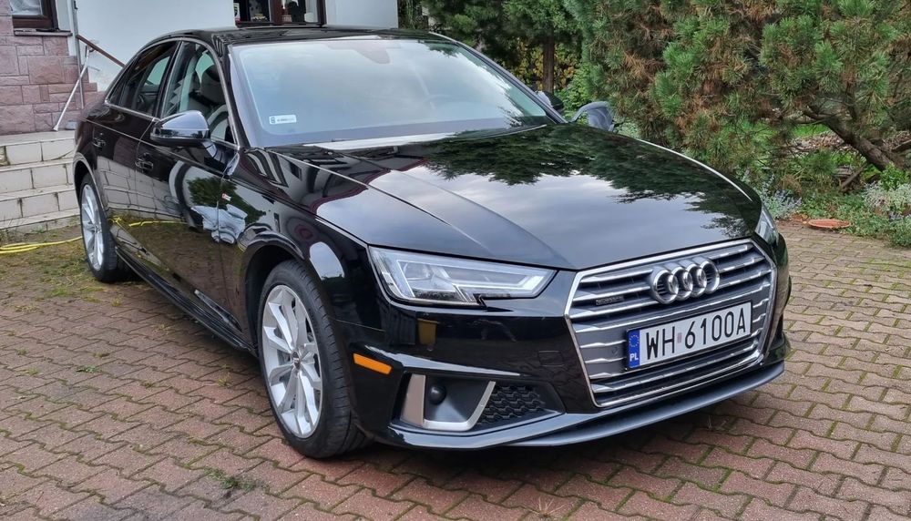Audi A4 Limousine B9 2.0 TFSI S Line stan idealny dwa komplety kół