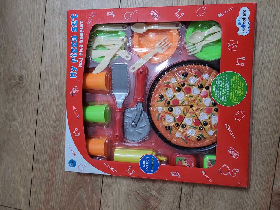 Zabawkowy zestaw do robienia pizzy