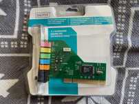 7.1 surround sound pci expansion card - DIGITUS nowy!