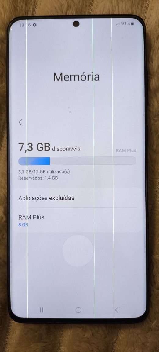 Samsung S20 plus 5g (ler descrição completa)