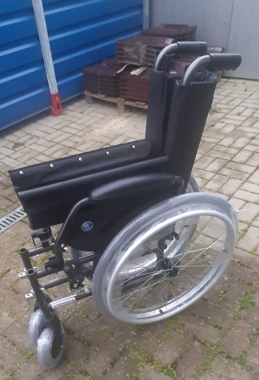 Wózek inwalidzki zwykły składany tradycyjny duży wybór mocny zadbany