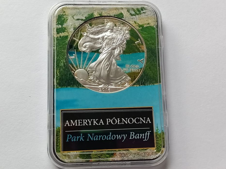 1 Dolar USA 2016 , Srebro stan 1