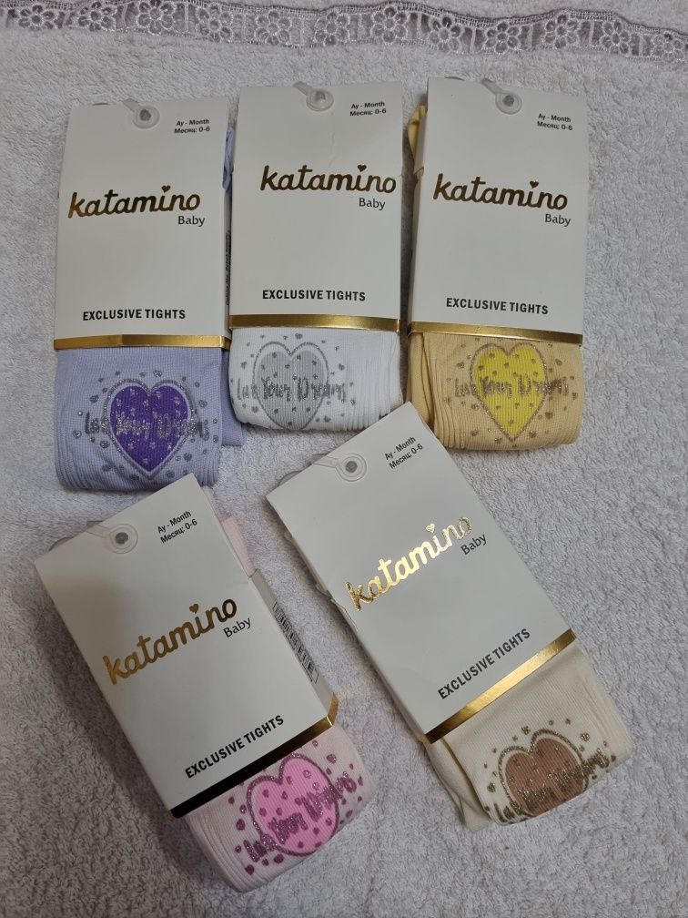 Продам  турецкие колготки фирмы Katamino  для самых маленьких принцесс