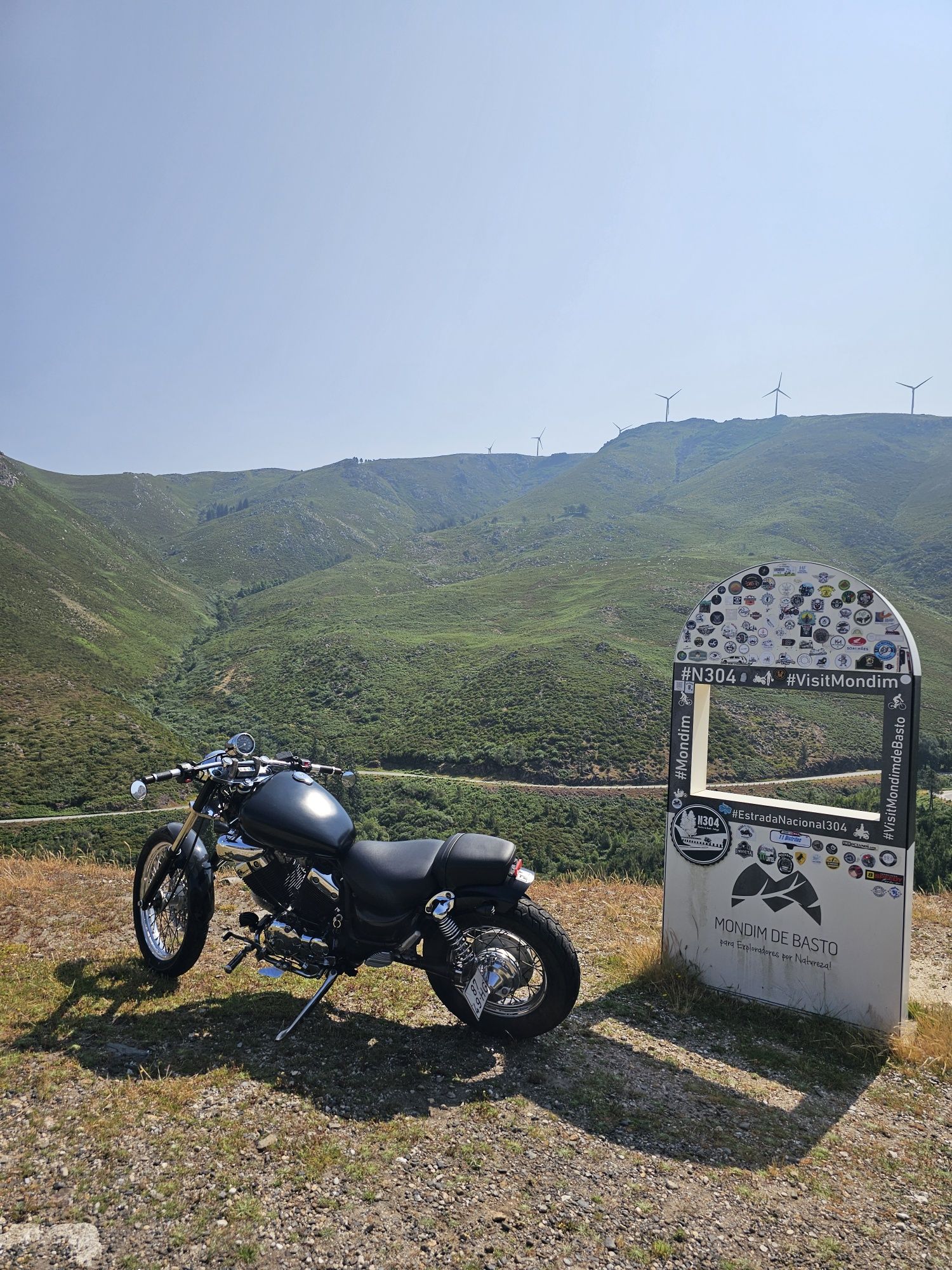 Yamaha Virago XV 535.