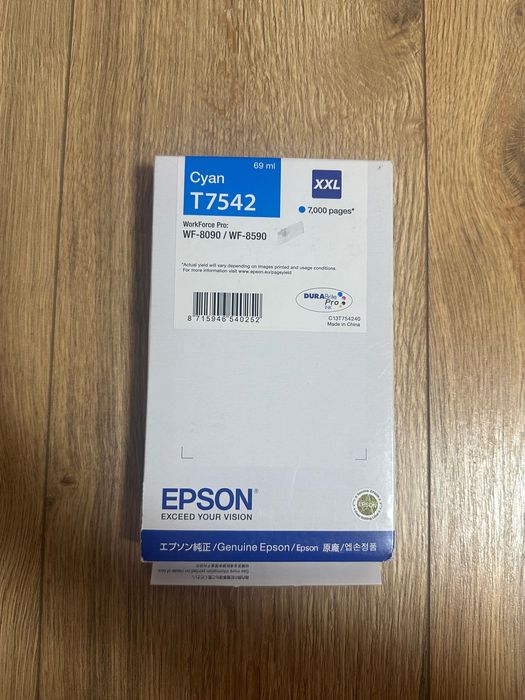 Картридж Epson для WorkForce Pro WF-8090/WF-8590DWF Cyan xxl