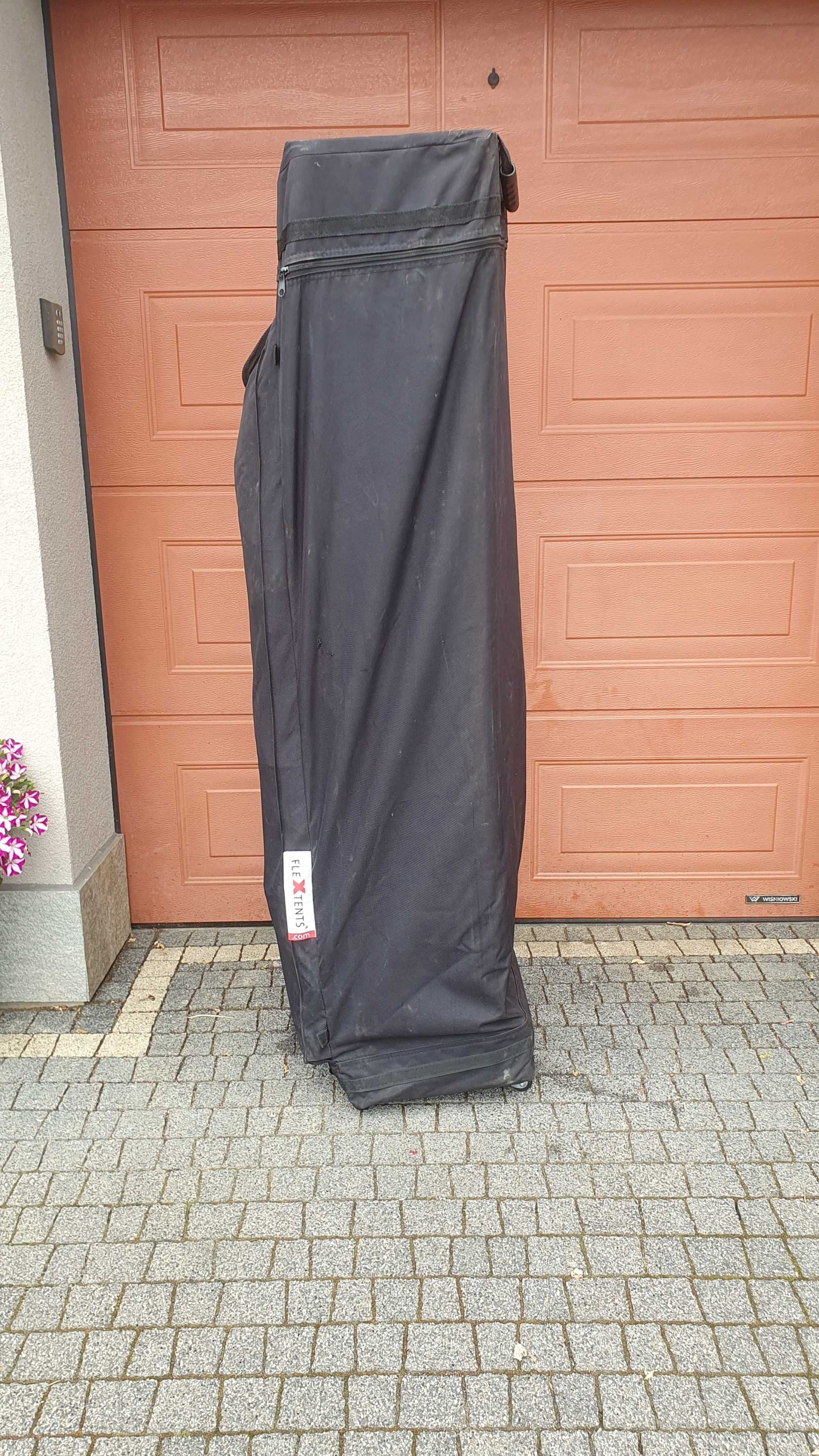 Namiot Ekspres. FleXtents Xtreme 50 3x3m zielony, ściany, 1x używany.