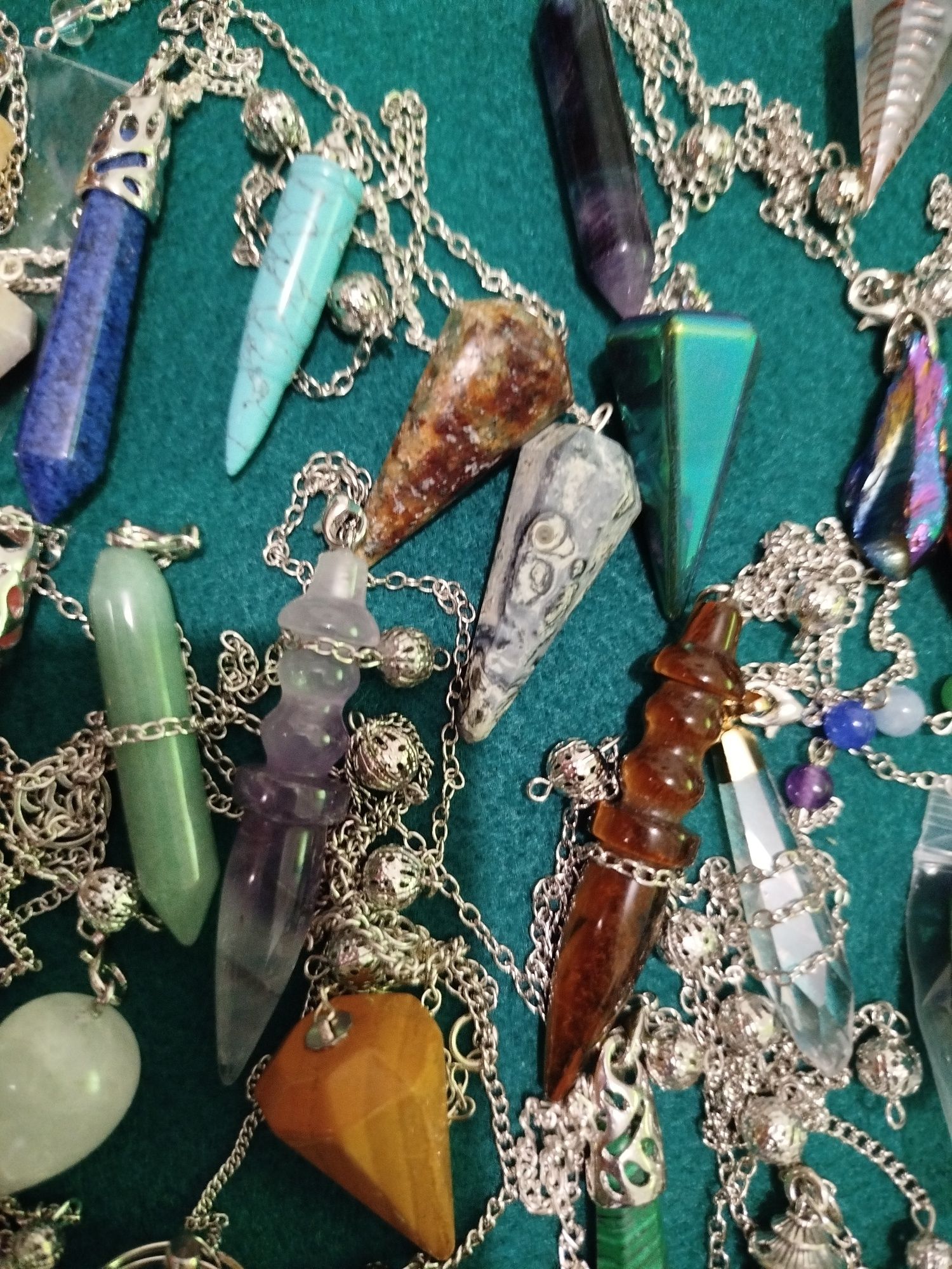 Venda de pendulos em pedras verdadeira