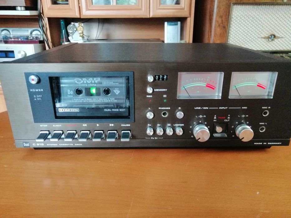 Magnetofon DUAL C819 nowe paski
