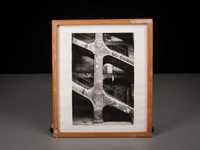 obrazy fotografie artystyczne czarno białe oprawione w drewno