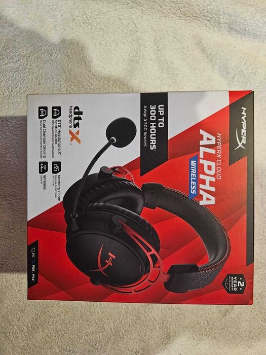 Słuchawki Hyperx cloud ALPHA Wireless