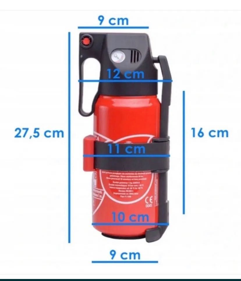 Вогнегасник Gloria 1кг 2кг Новий BMW Tesla Audi VW id4 Огнетушитель