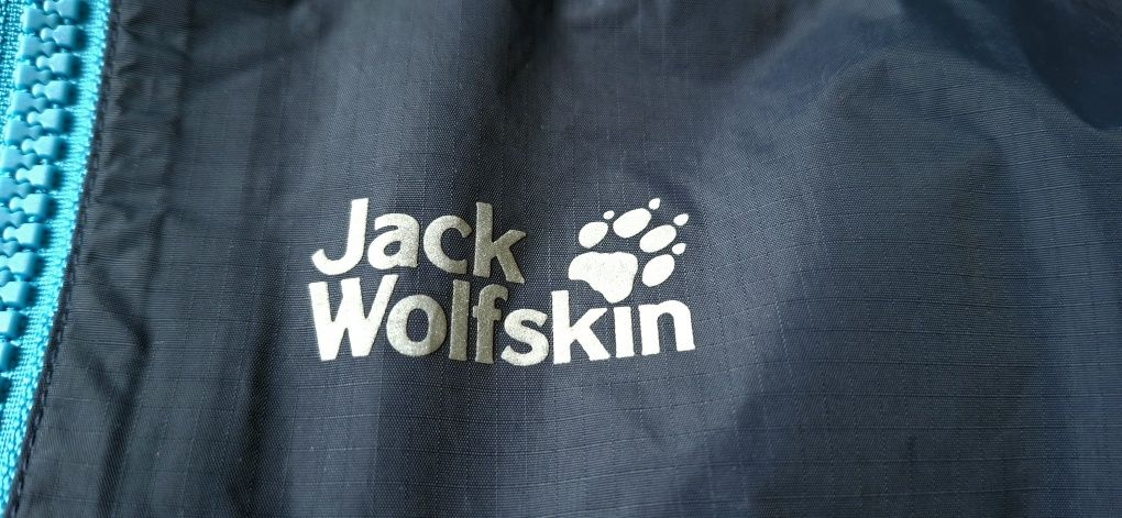 Jack Wolfskin Rainy Days, kurtka wiatrówka przeciwdeszczowa,roz. 152cm