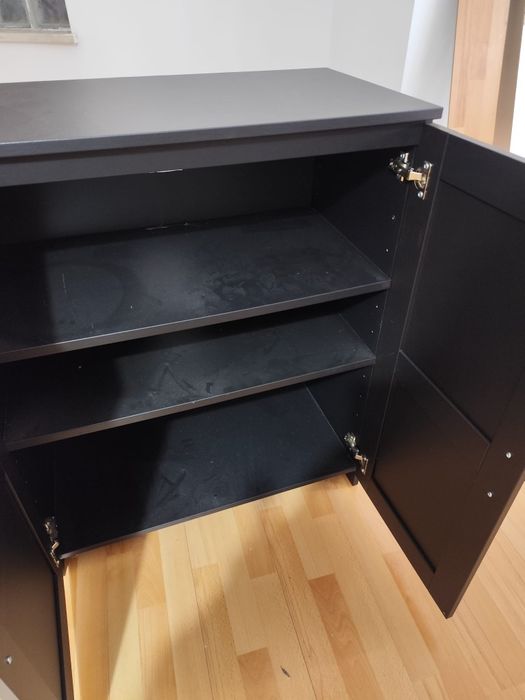 Estante/ Sapateira Preta