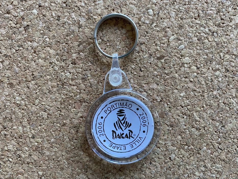 Porta-chaves coleção Rali Lisboa-Dakar (2006) - novo