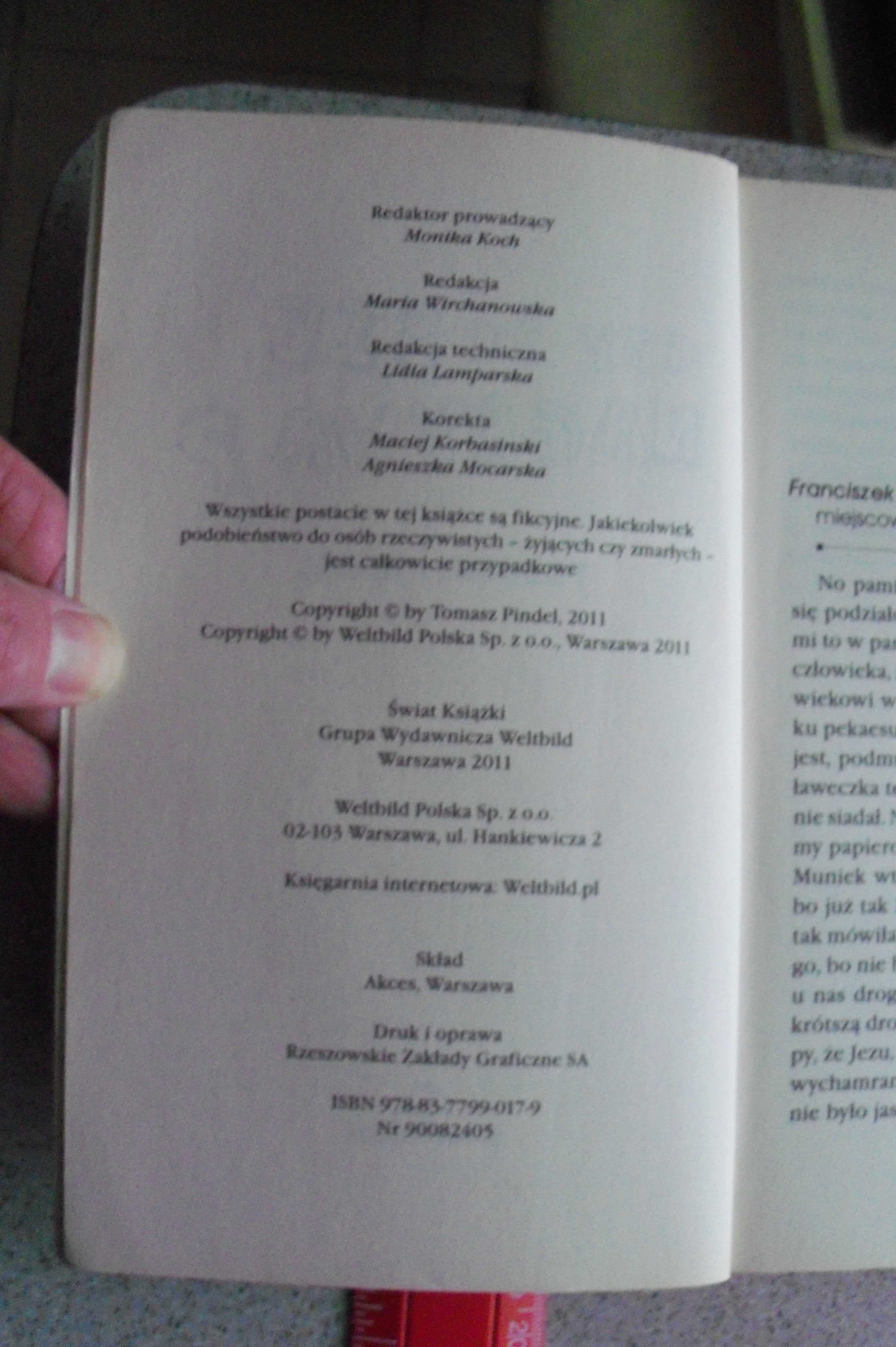 książka "Czy to się nagrywa?" Tomasz Pindel  2011r.