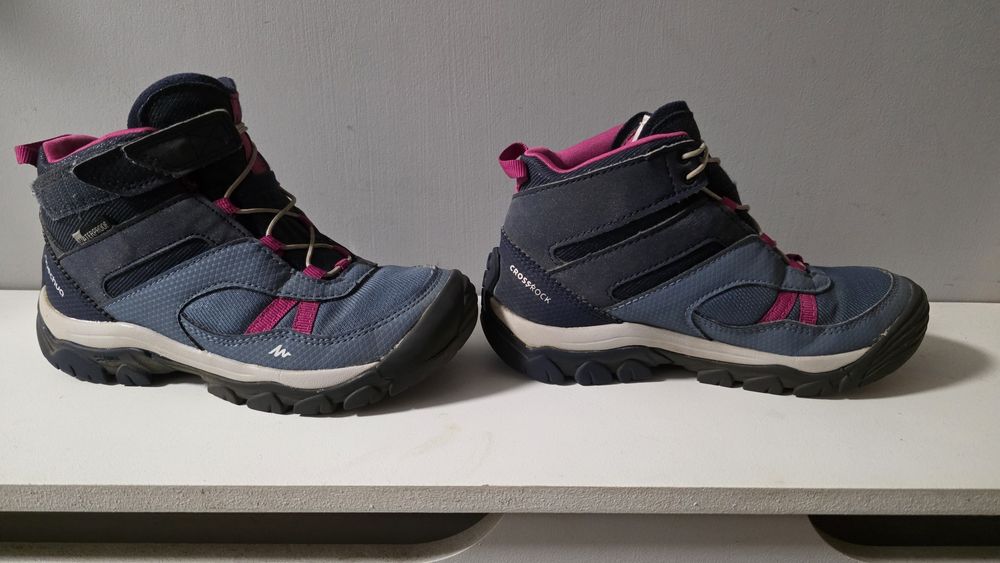 buty jesienne wodoodporne Quechua - rozmiar 30 - wkładka 19,5cm