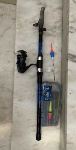 Conjunto Iniciaciação Pesca Ufish 2,40