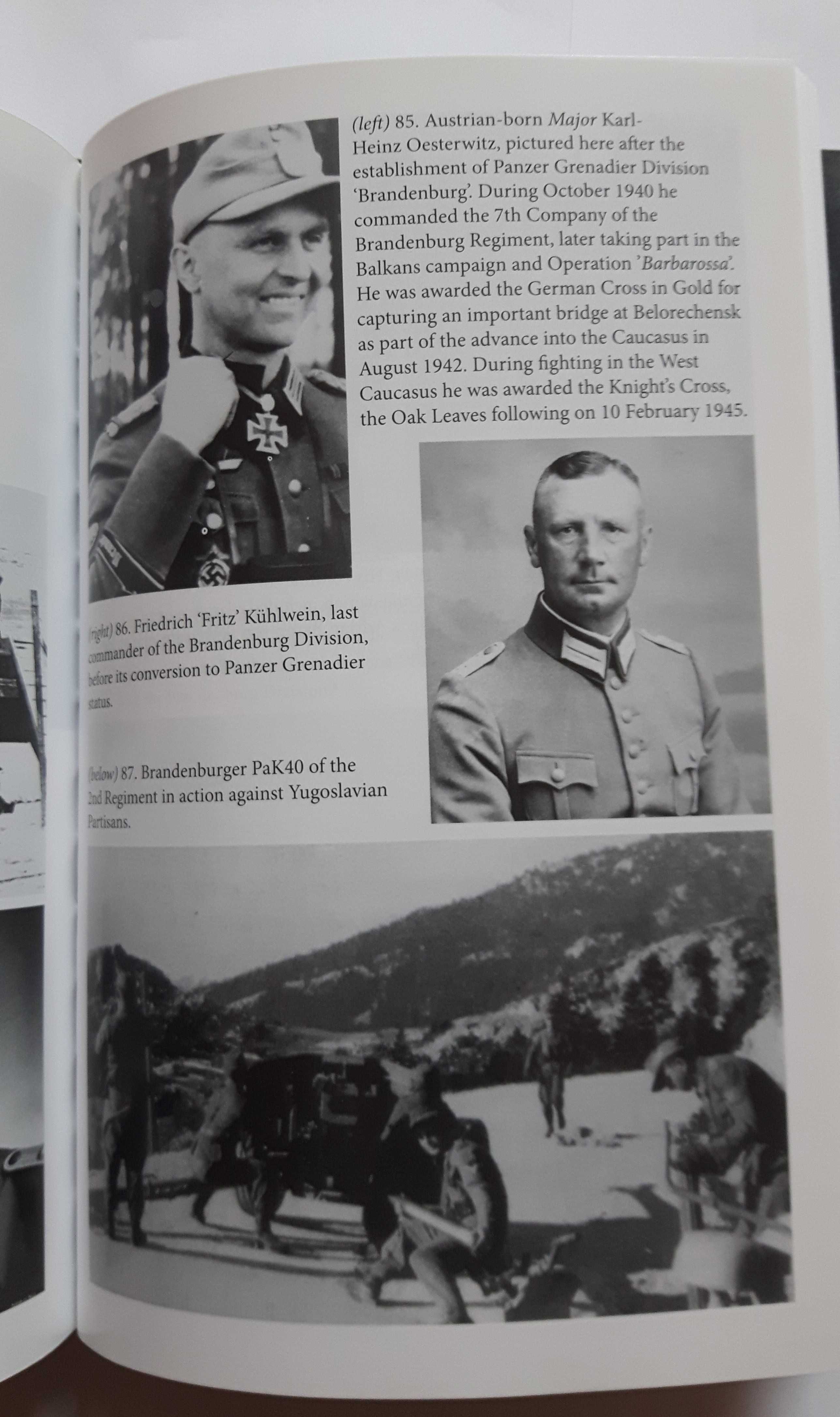 Hitler's Brandenburgers The Third Reich Elite Special Forces Paterson